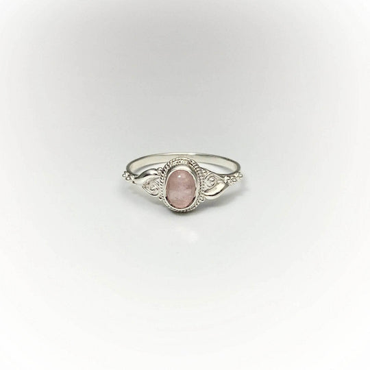 Rose Quartz Ring-Rocks and Gems Canada