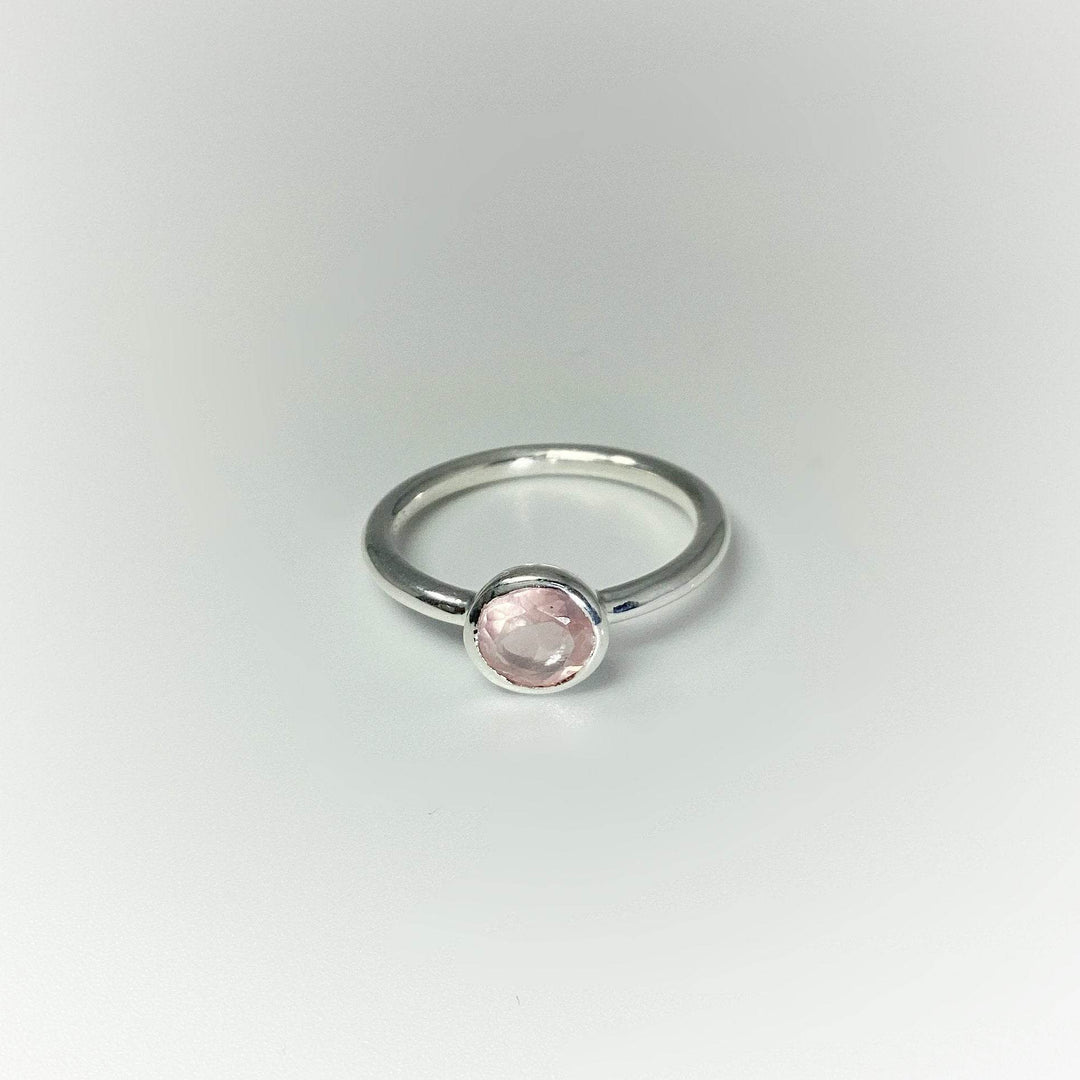 Rose Quartz Ring-Rocks and Gems Canada