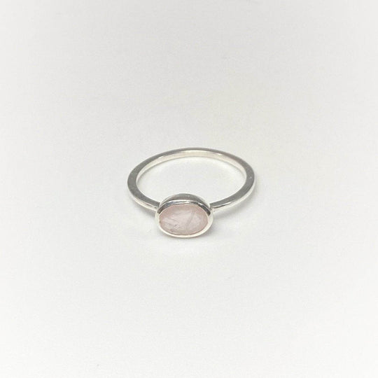 Rose Quartz Ring-Rocks and Gems Canada