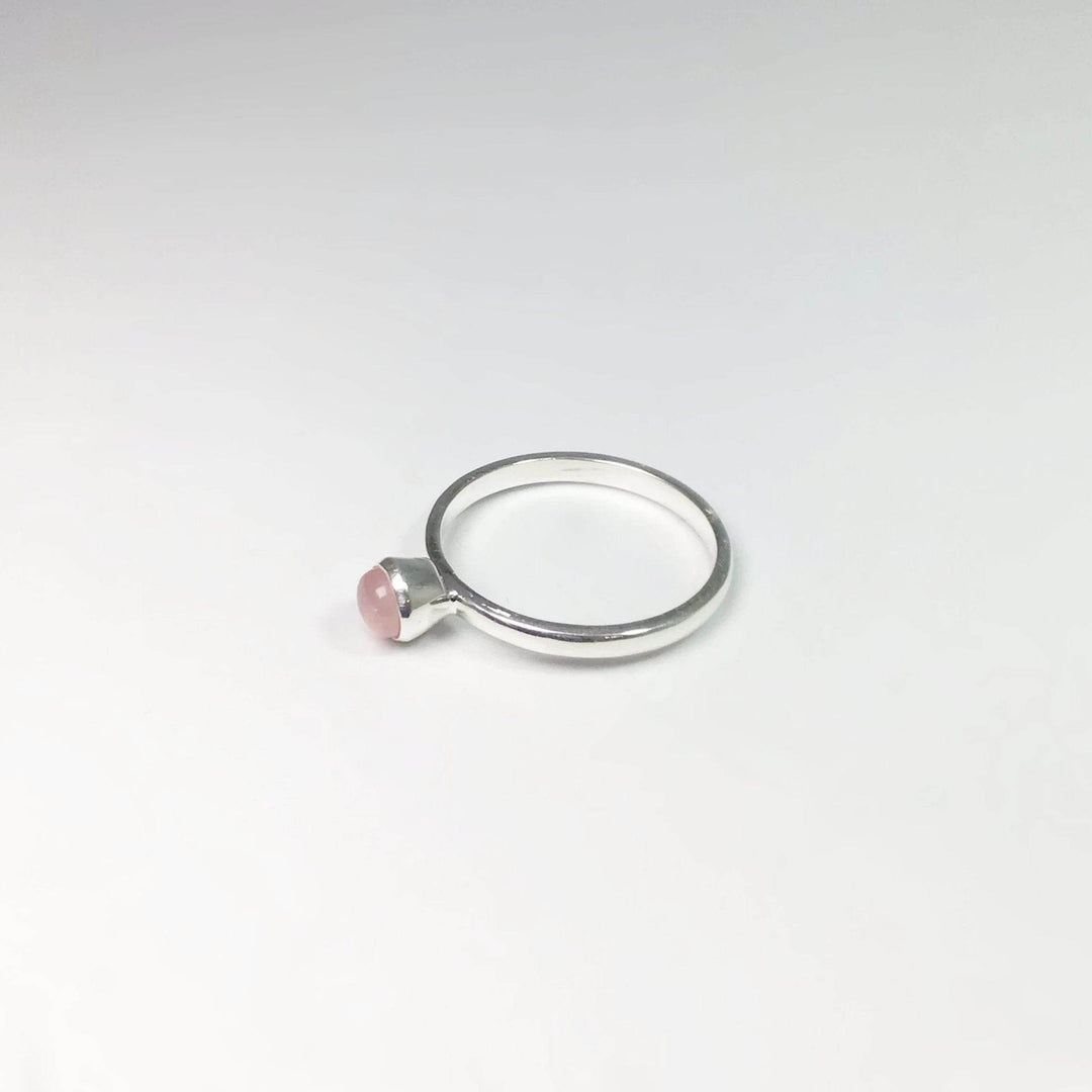 Rose Quartz Ring-Rocks and Gems Canada