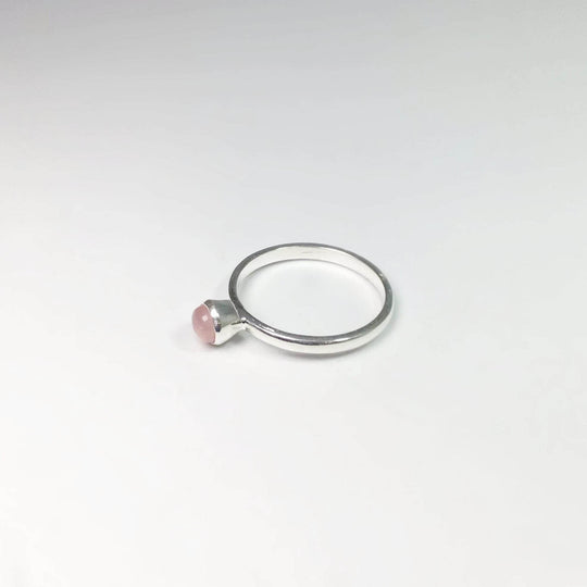 Rose Quartz Ring-Rocks and Gems Canada