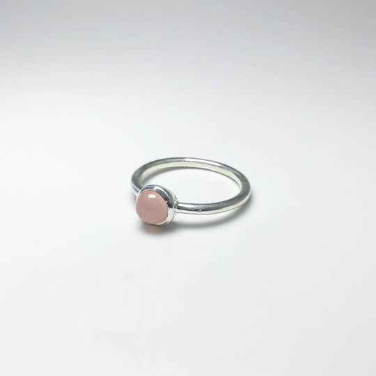 Rose Quartz Ring-Rocks and Gems Canada