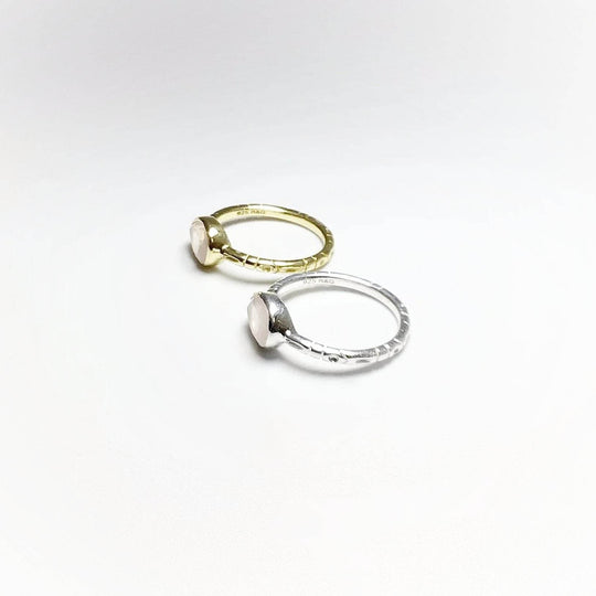 Rose Quartz Ring-Rocks and Gems Canada