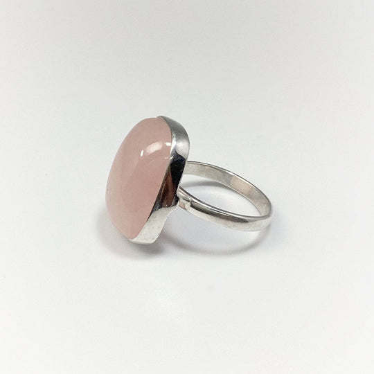 Rose Quartz Ring-Rocks and Gems Canada