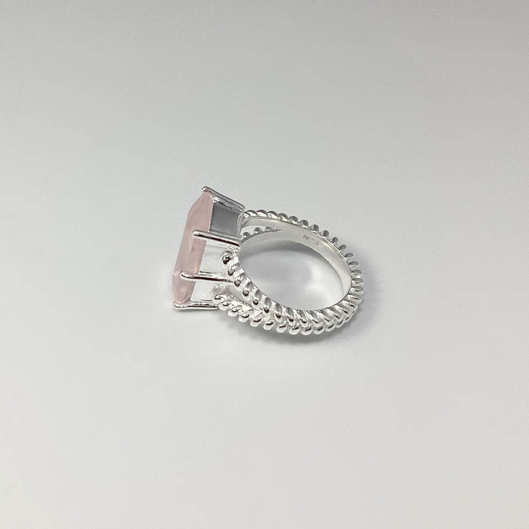 Rose Quartz Ring-Rocks and Gems Canada