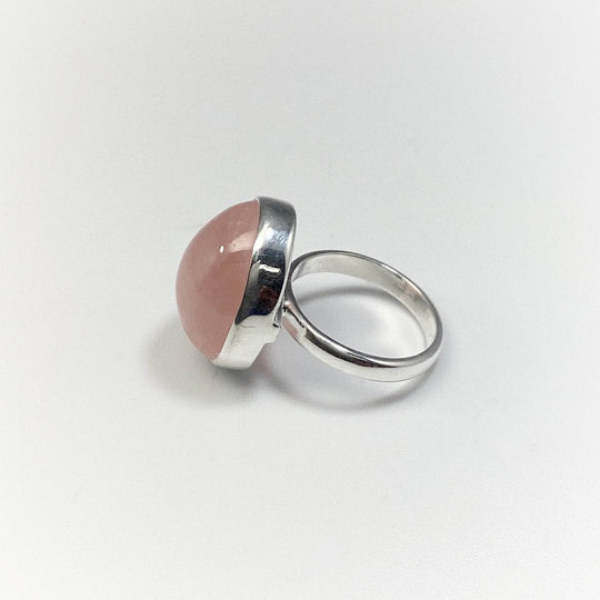 Rose Quartz Ring-Rocks and Gems Canada