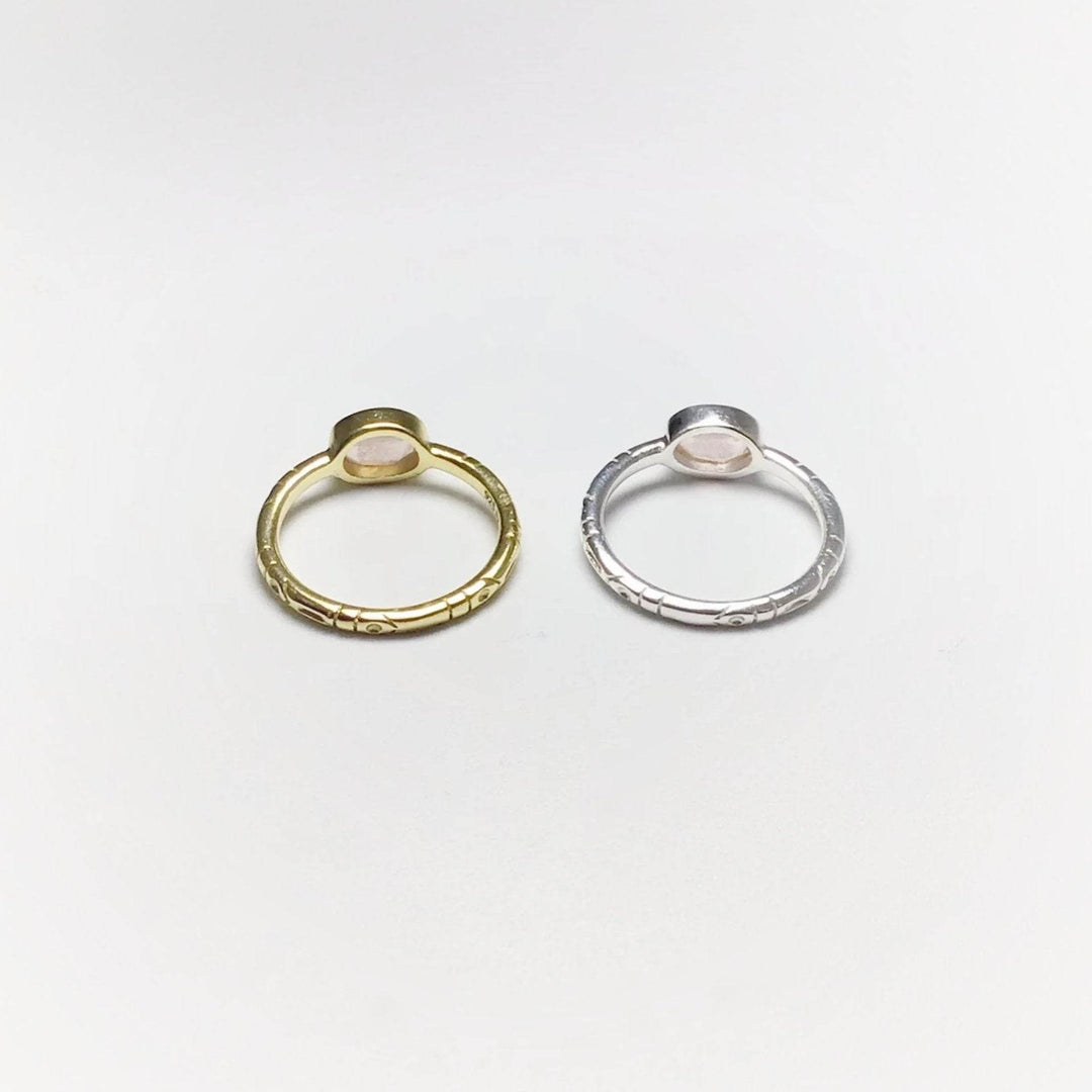 Rose Quartz Ring-Rocks and Gems Canada