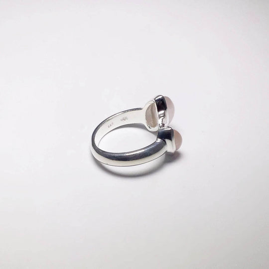 Rose Quartz Ring-Rocks and Gems Canada