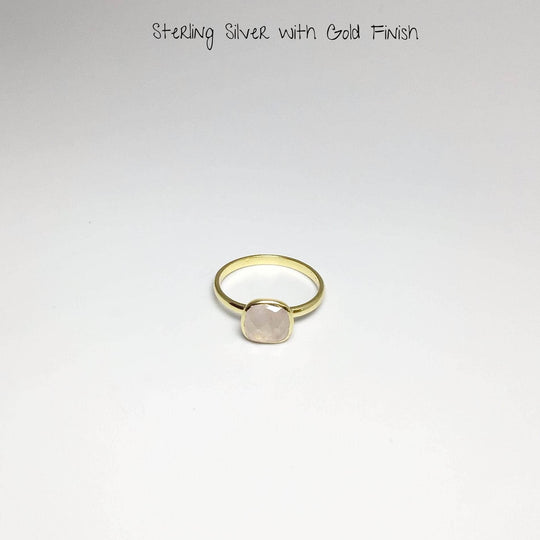 Rose Quartz Ring-Rocks and Gems Canada