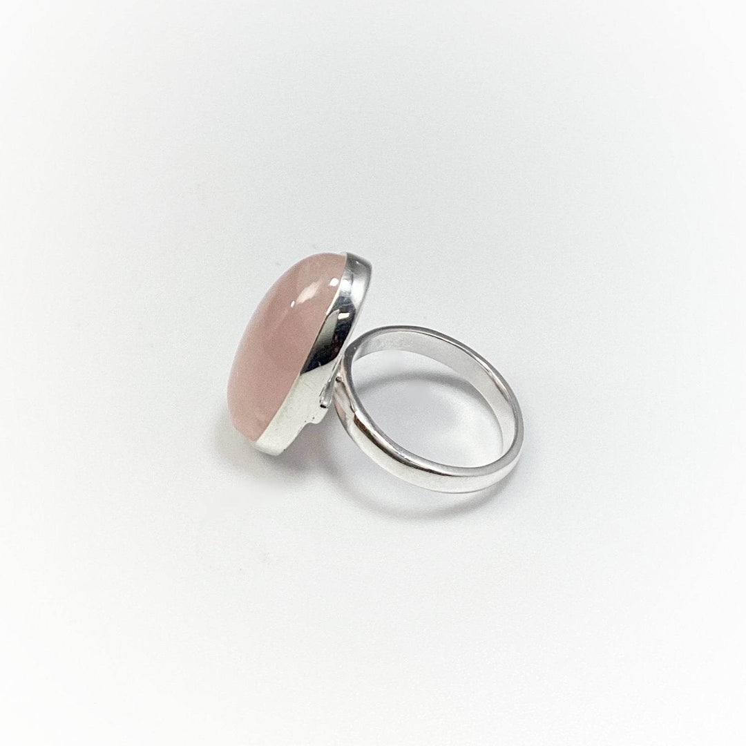 Rose Quartz Ring-Rocks and Gems Canada