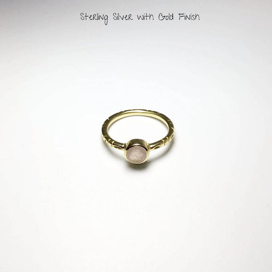 Rose Quartz Ring-Rocks and Gems Canada