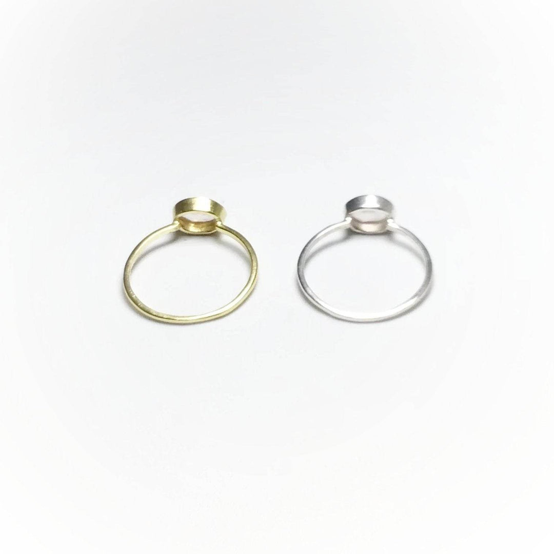 Rose Quartz Ring-Rocks and Gems Canada