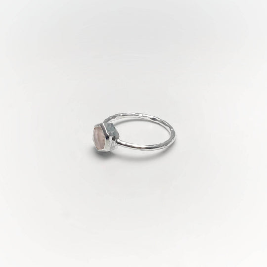 Rose Quartz Ring-Rocks and Gems Canada