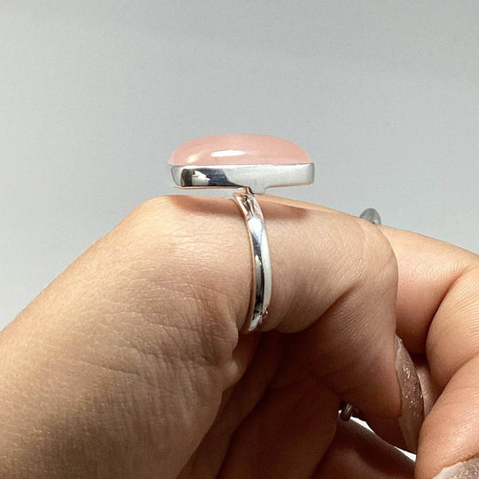 Rose Quartz Ring-Rocks and Gems Canada