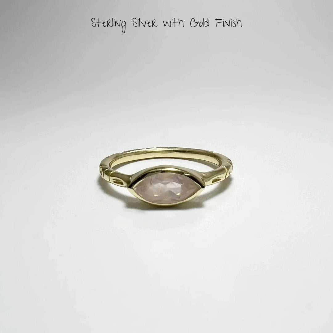 Rose Quartz Ring-Rocks and Gems Canada