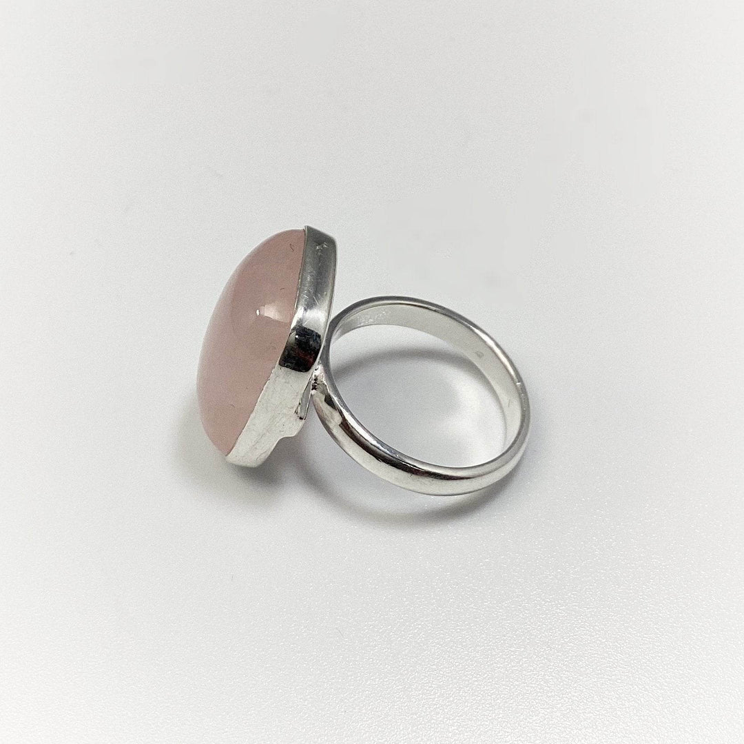 Rose Quartz Ring-Rocks and Gems Canada