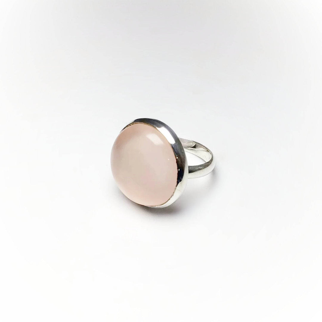 Rose Quartz Ring-Rocks and Gems Canada