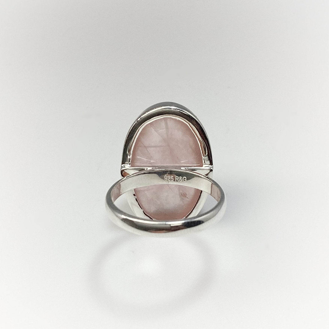 Rose Quartz Ring-Rocks and Gems Canada