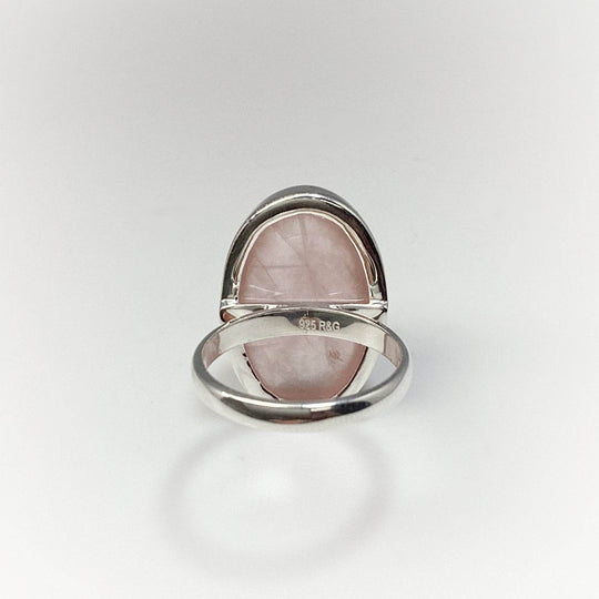 Rose Quartz Ring-Rocks and Gems Canada