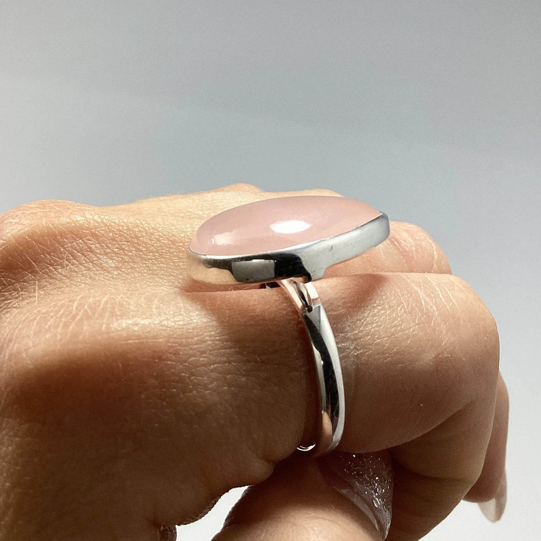 Rose Quartz Ring-Rocks and Gems Canada