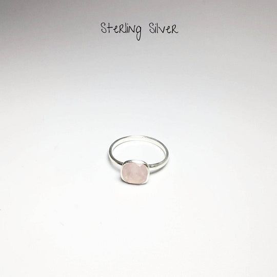 Rose Quartz Ring-Rocks and Gems Canada