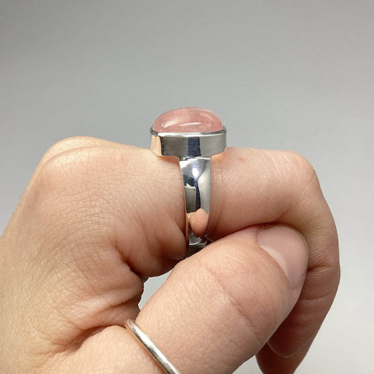 Rose Quartz Ring-Rocks and Gems Canada