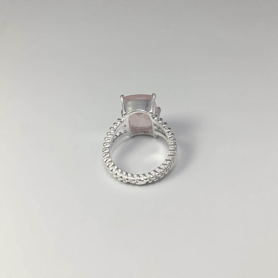 Rose Quartz Ring-Rocks and Gems Canada