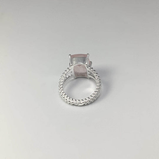 Rose Quartz Ring-Rocks and Gems Canada