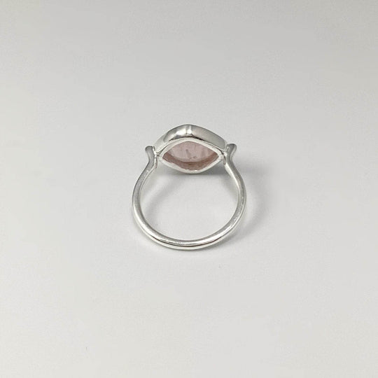 Rose Quartz Ring-Rocks and Gems Canada