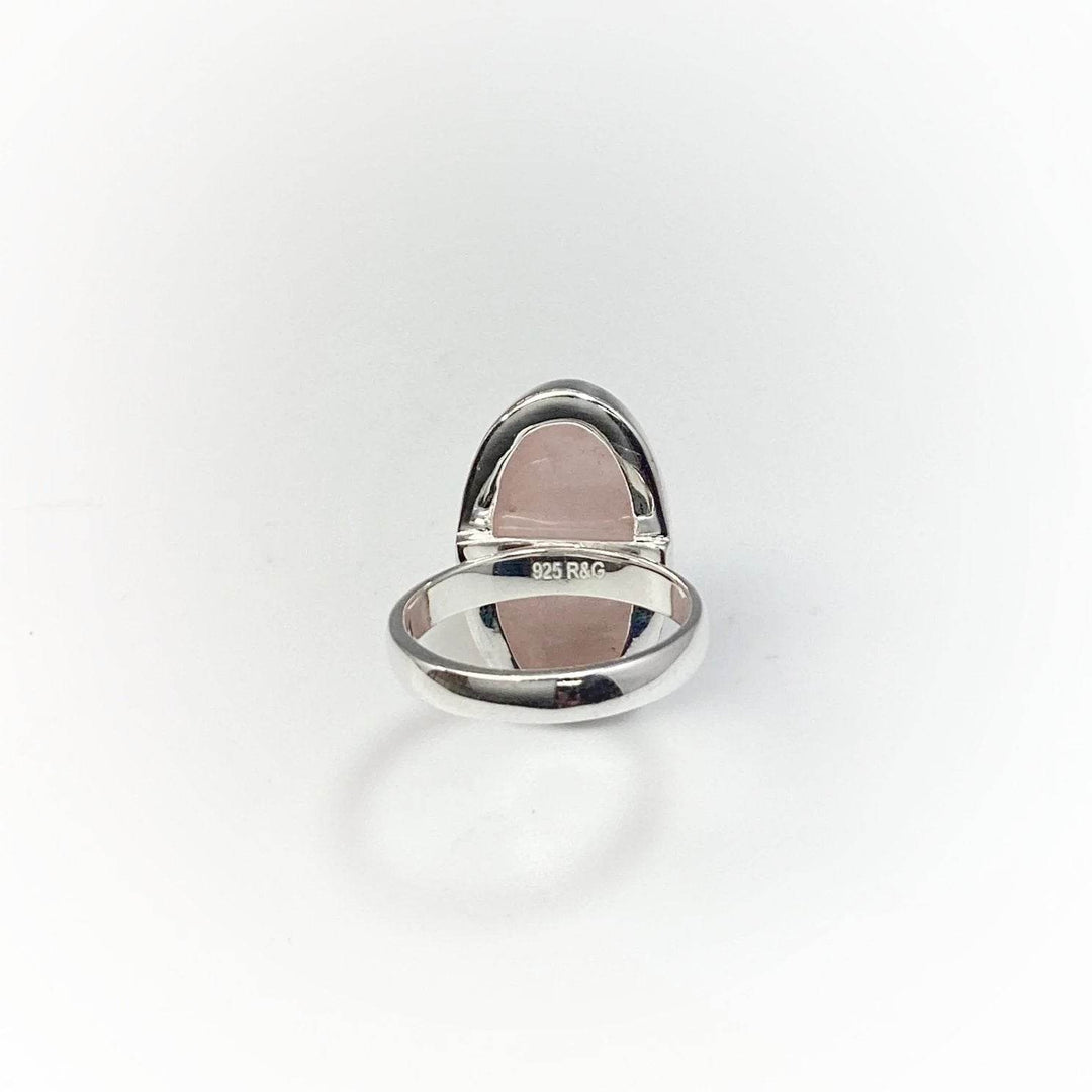 Rose Quartz Ring-Rocks and Gems Canada