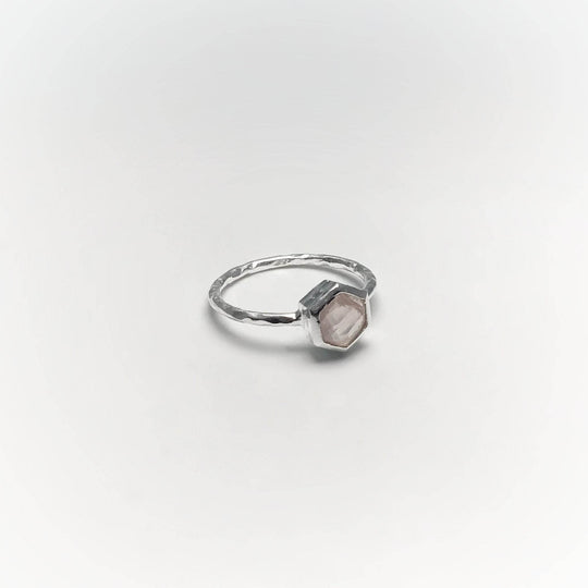 Rose Quartz Ring-Rocks and Gems Canada