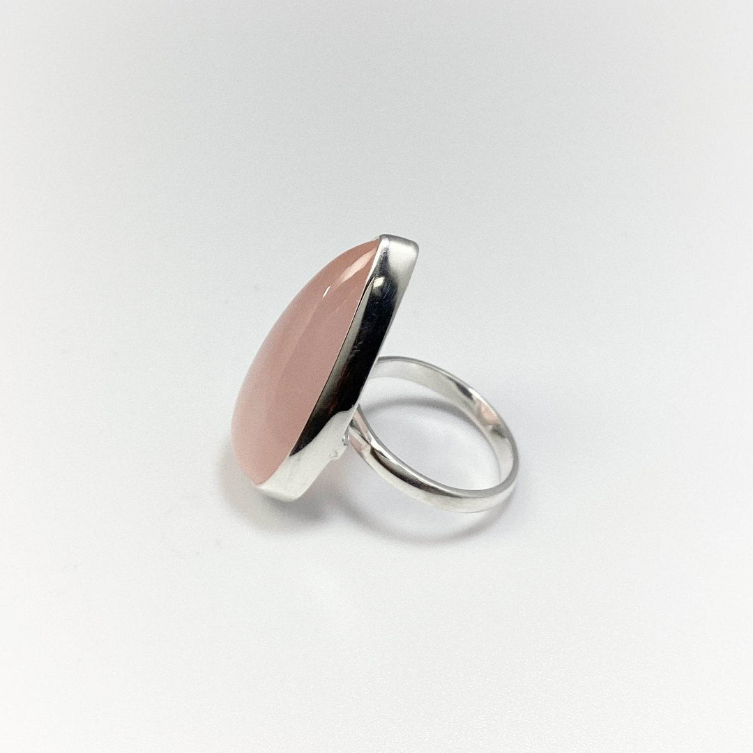 Rose Quartz Ring-Rocks and Gems Canada