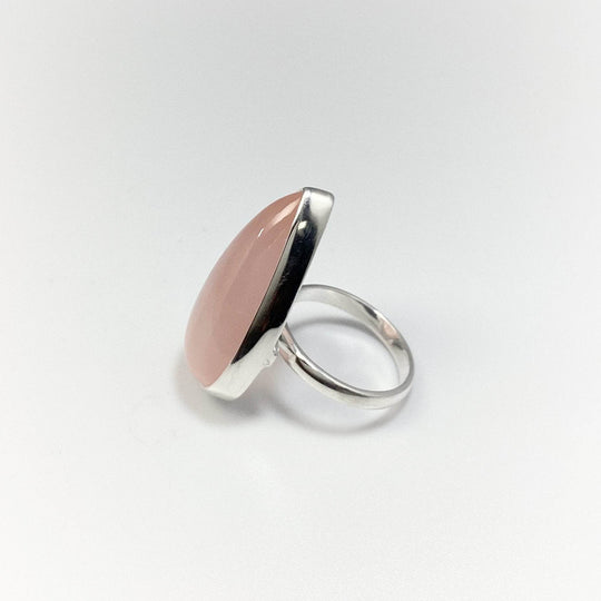 Rose Quartz Ring-Rocks and Gems Canada