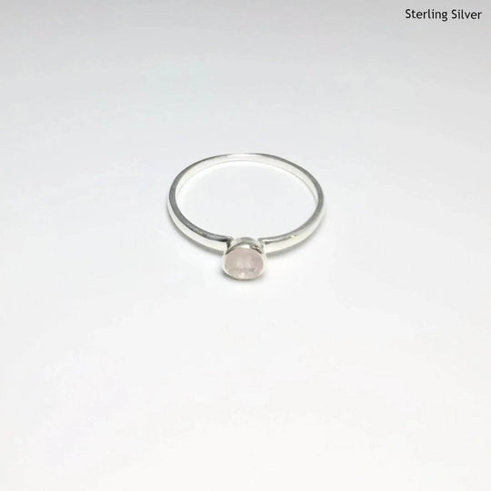 Rose Quartz Ring-Rocks and Gems Canada