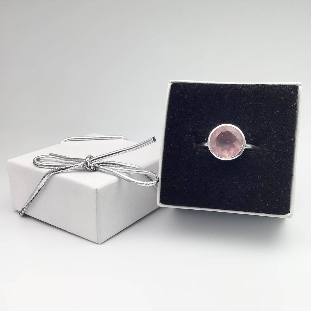 Rose Quartz Ring-Rocks and Gems Canada