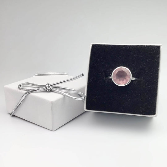 Rose Quartz Ring-Rocks and Gems Canada