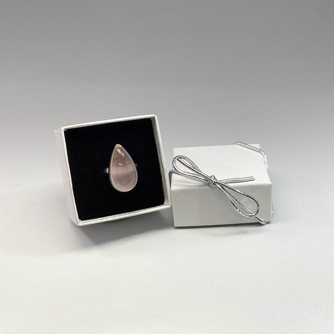 Rose Quartz Ring-Rocks and Gems Canada