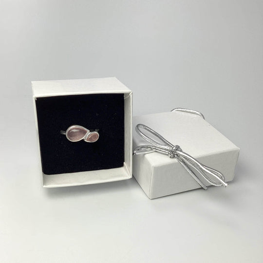 Rose Quartz Ring-Rocks and Gems Canada