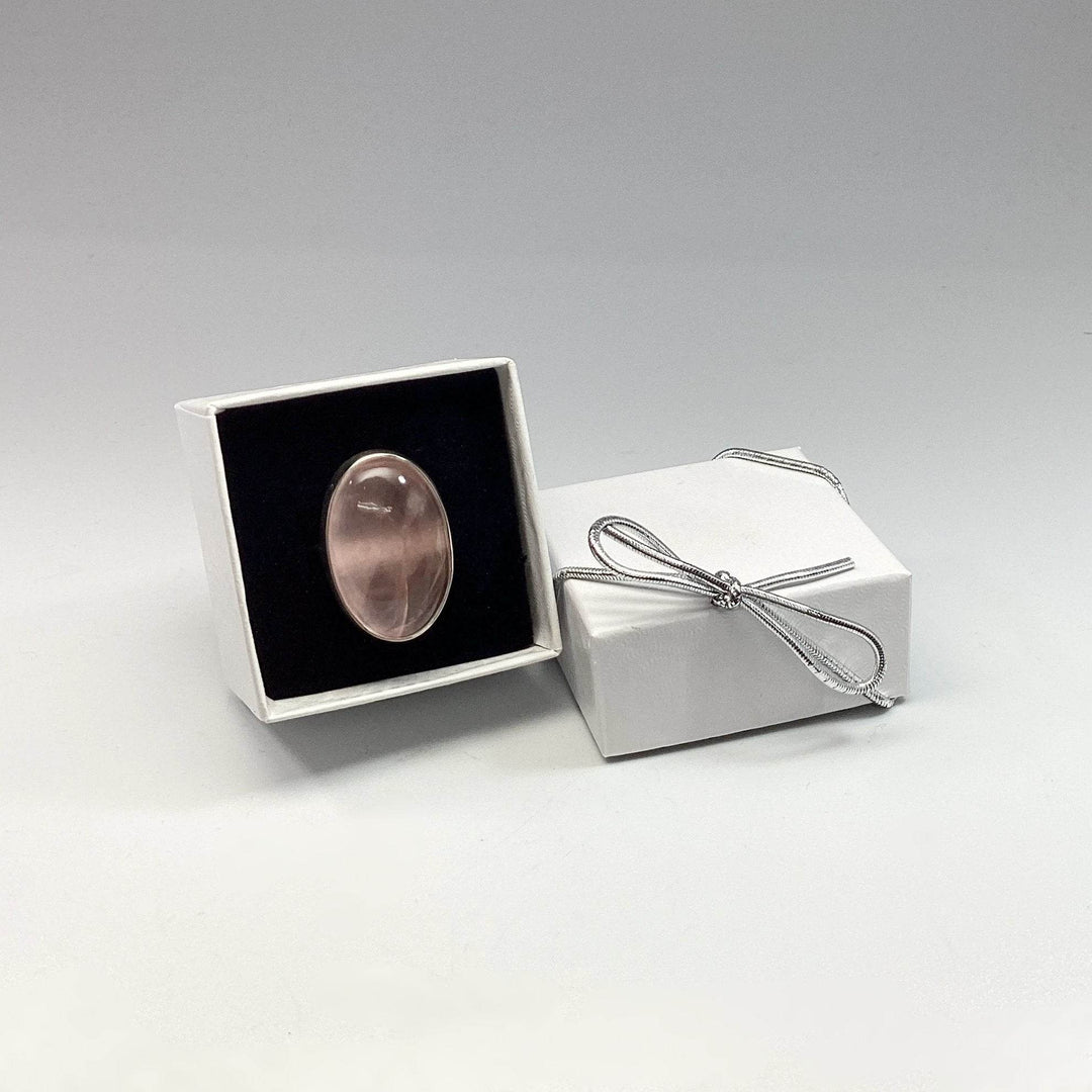 Rose Quartz Ring-Rocks and Gems Canada