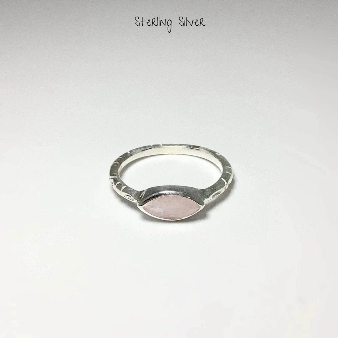 Rose Quartz Ring-Rocks and Gems Canada