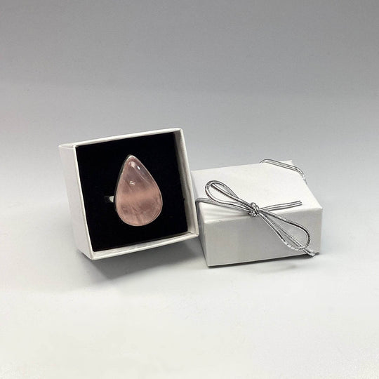Rose Quartz Ring-Rocks and Gems Canada