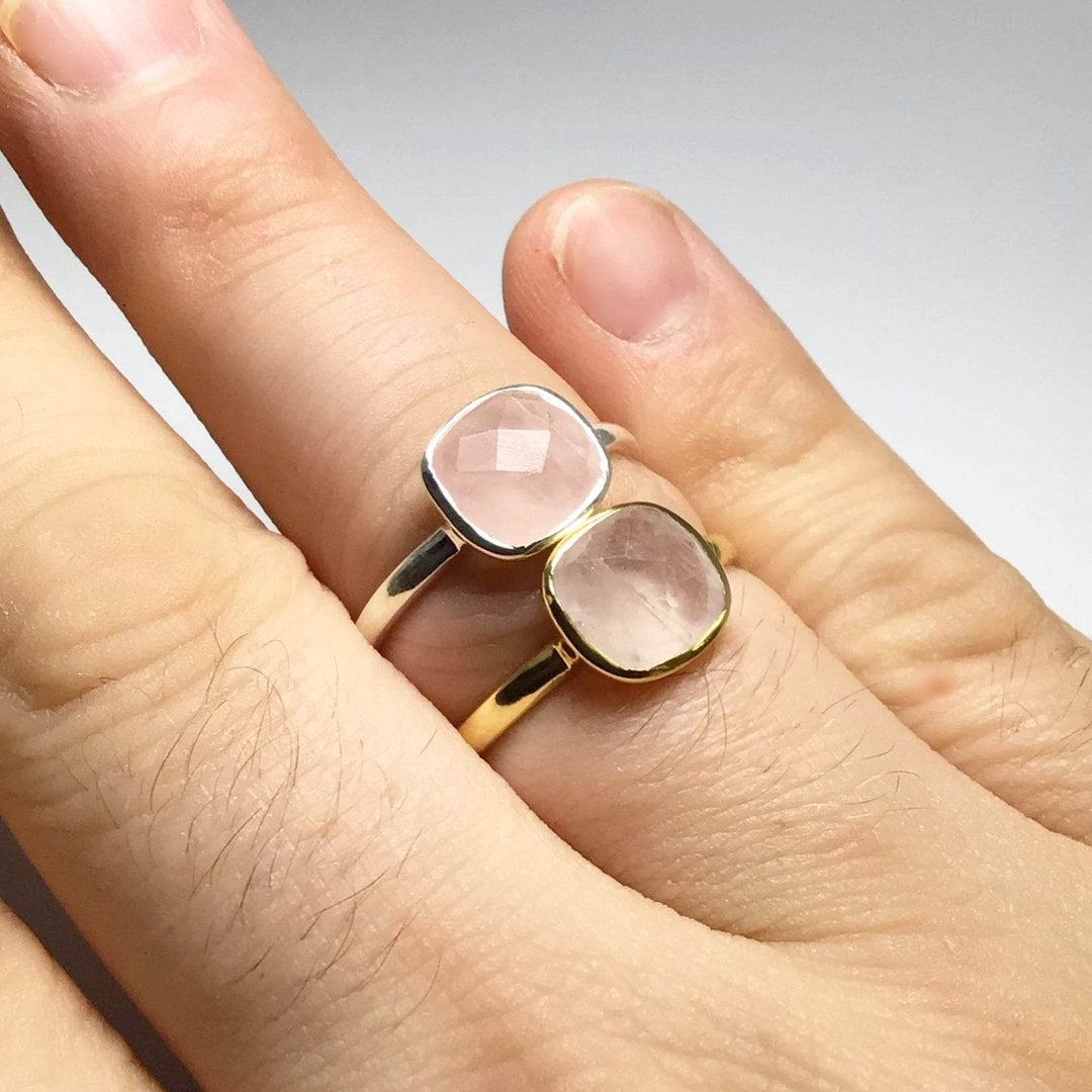 Rose Quartz Ring-Rocks and Gems Canada
