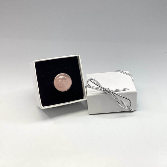 Rose Quartz Ring-Rocks and Gems Canada