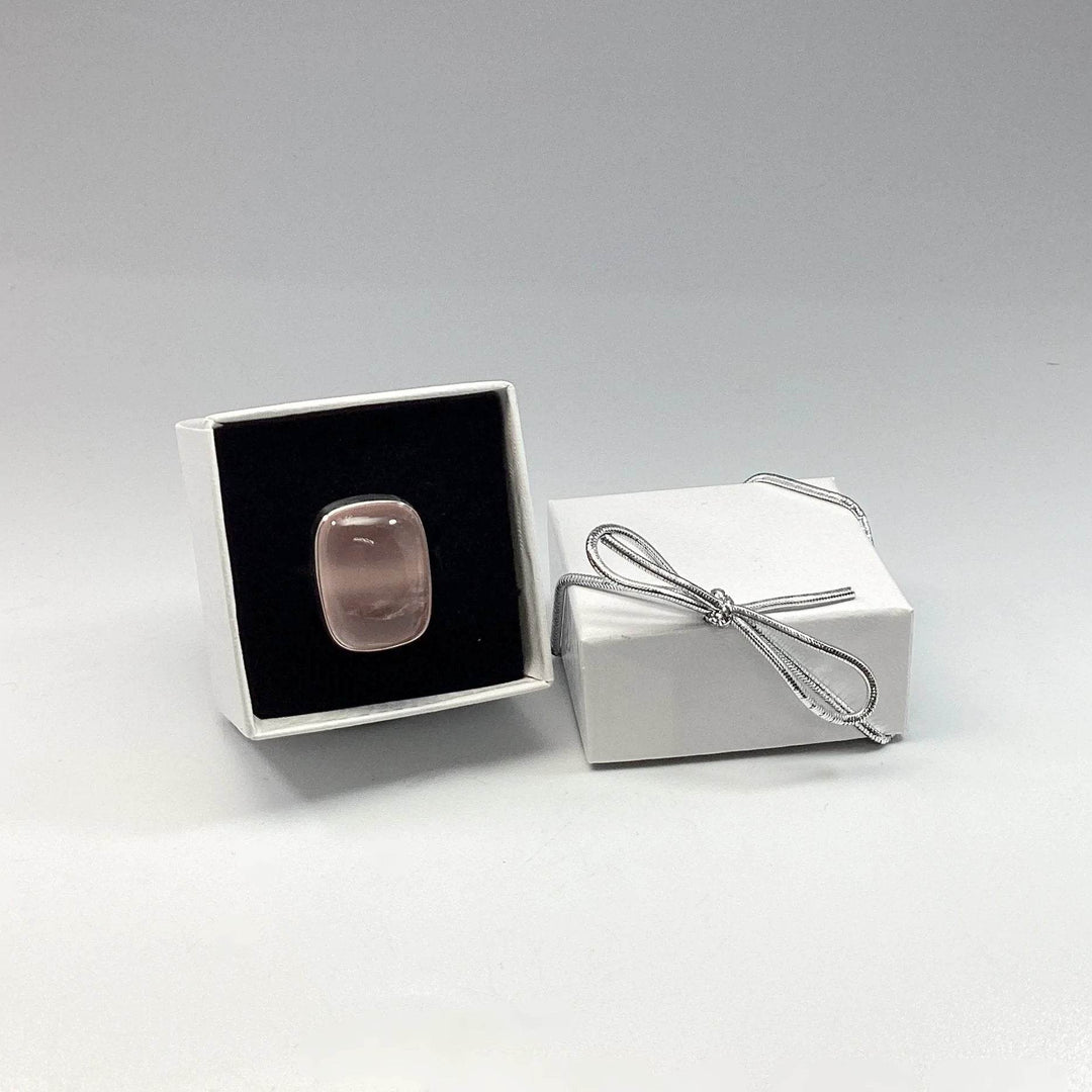 Rose Quartz Ring-Rocks and Gems Canada