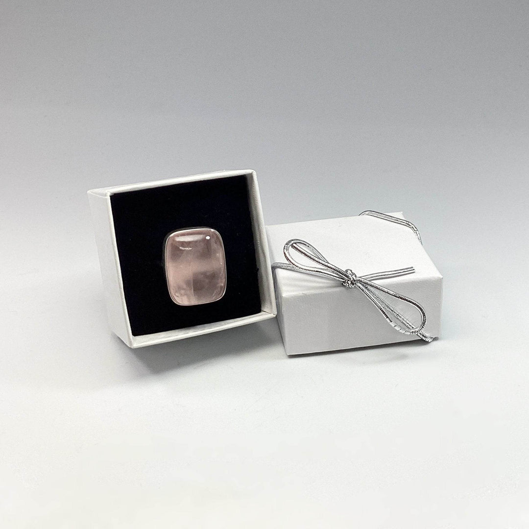 Rose Quartz Ring-Rocks and Gems Canada