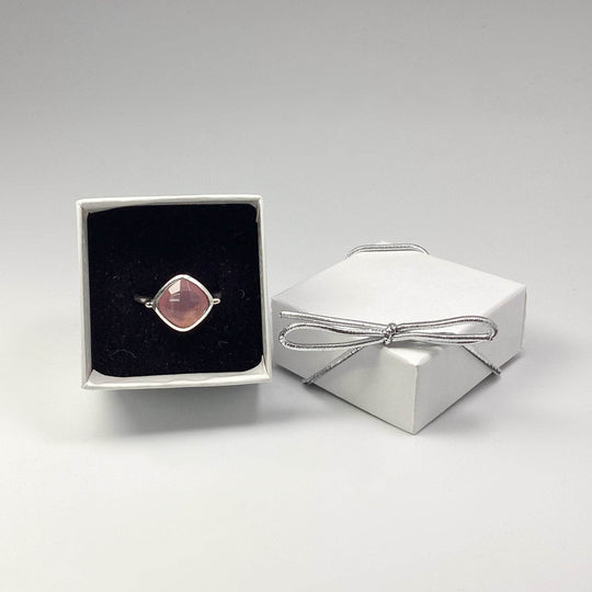 Rose Quartz Ring-Rocks and Gems Canada