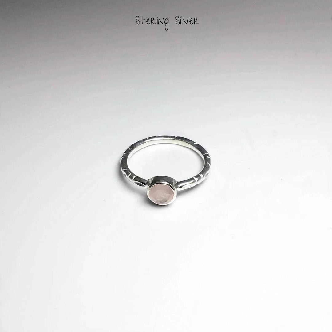 Rose Quartz Ring-Rocks and Gems Canada