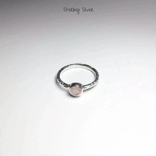 Rose Quartz Ring-Rocks and Gems Canada