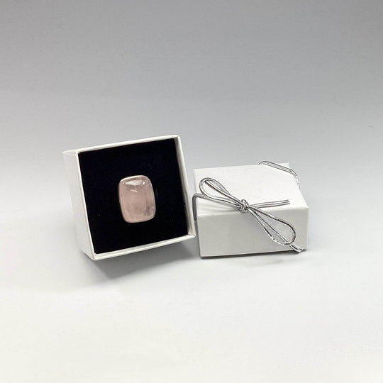 Rose Quartz Ring-Rocks and Gems Canada