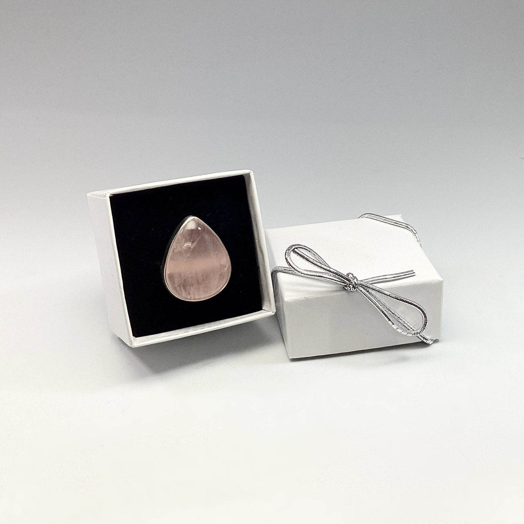 Rose Quartz Ring-Rocks and Gems Canada